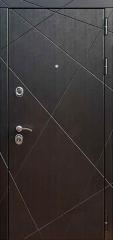 Дверь Тип 8974 МГ  - МДФ Венге/МДФ